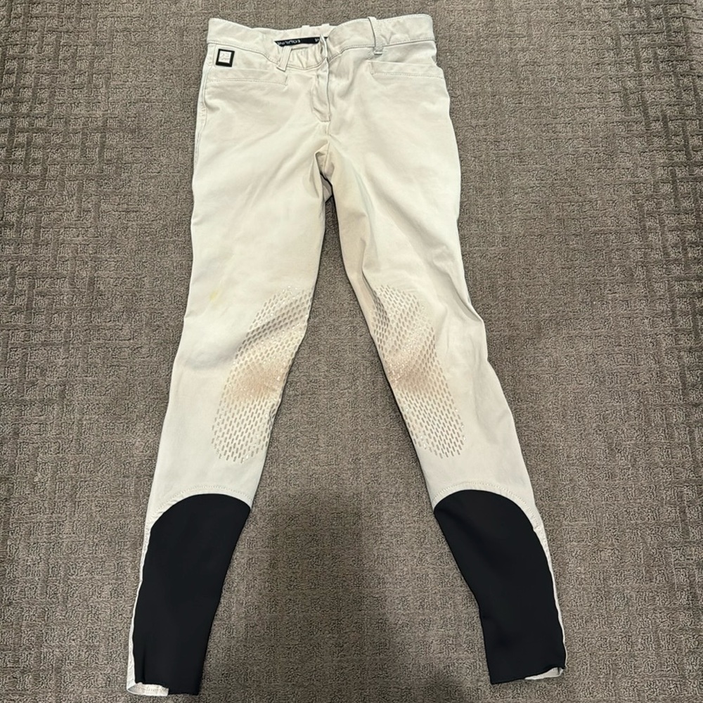 Equiline Ash Breeches IT42 Horse Riding Pants Women’s Tan Breeches